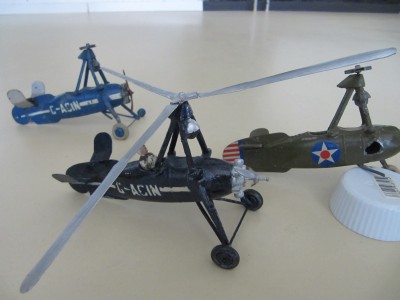 my britains autogiro's.JPG